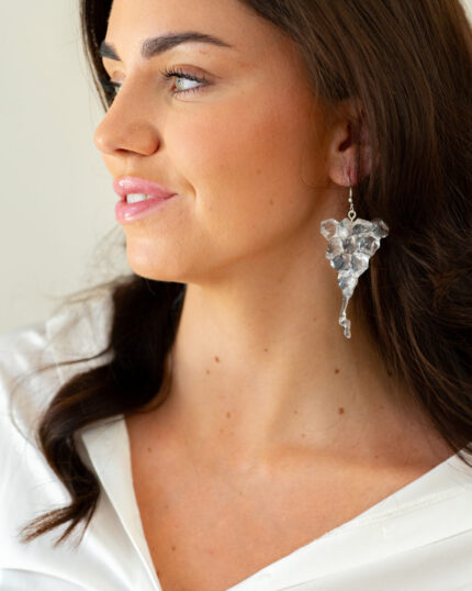 FROSTED CASCADE EARRINGS